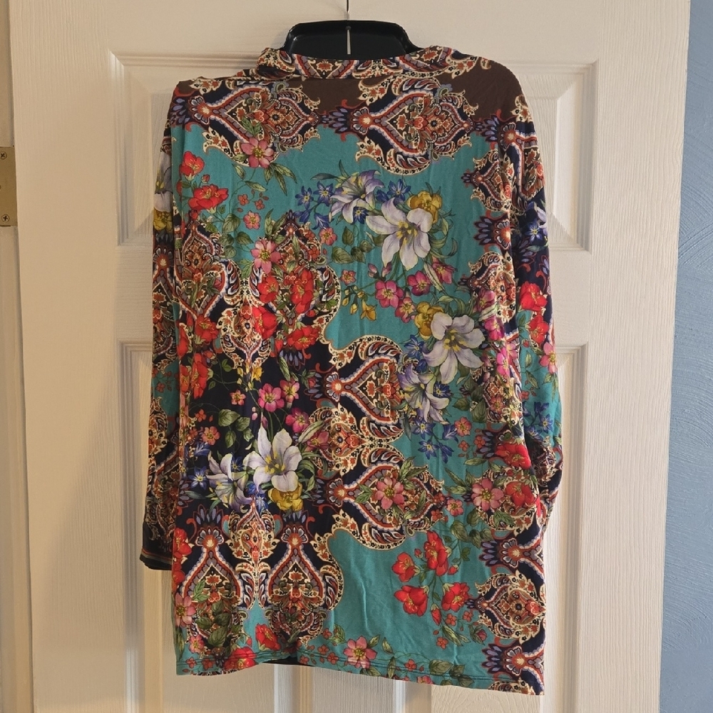 Johnny Was Multicolor Top - Picture 2 of 10